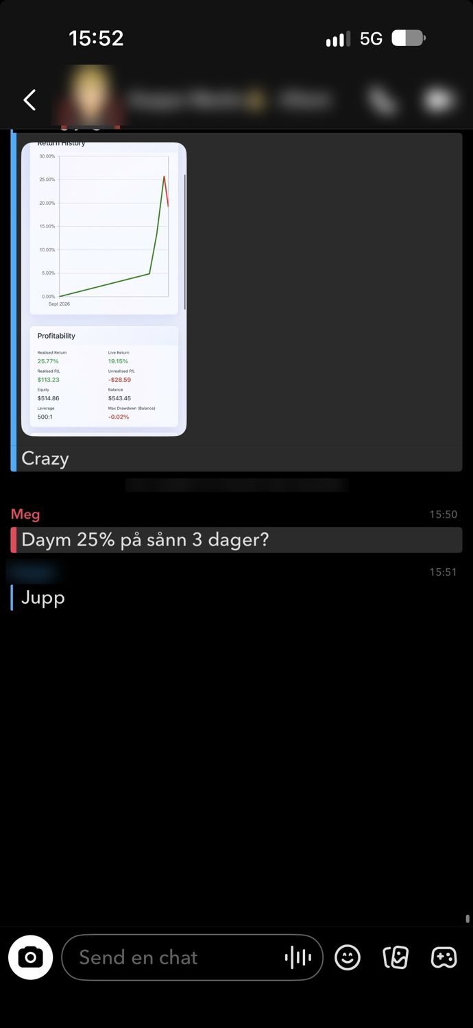 Message from a customer